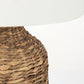 Updated Rustic Brown Wicker Table Lamp By Homeroots | Table Lamps | Modishstore - 4