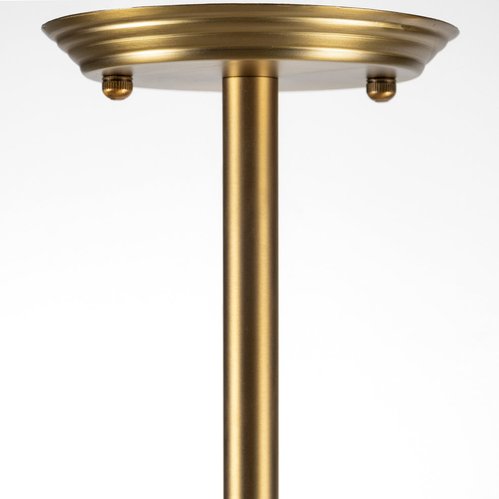 Gold Metal Eighteen Bulb Hanging Chandelier By Homeroots | Chandeliers | Modishstore - 4