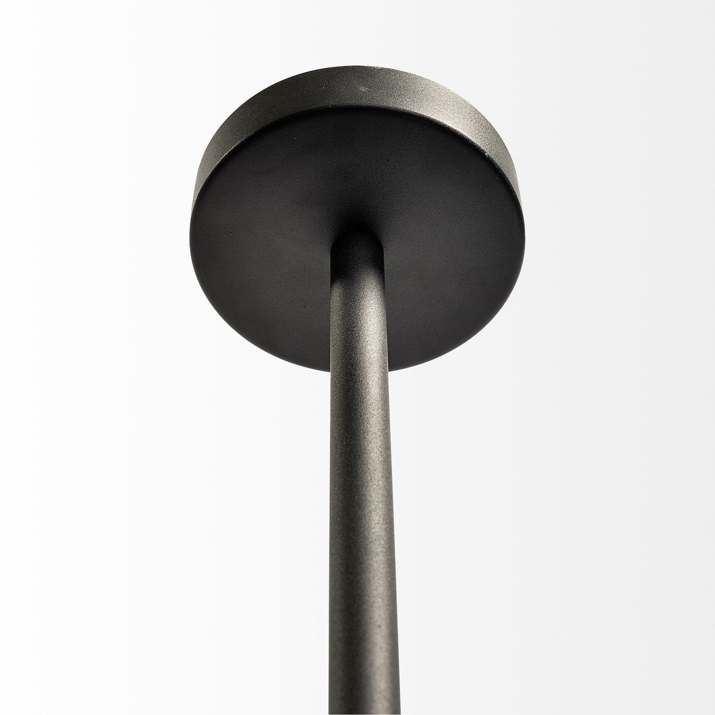 Metal Framed White Shade Three Bulb Hanging Light By Homeroots | Chandeliers | Modishstore - 5