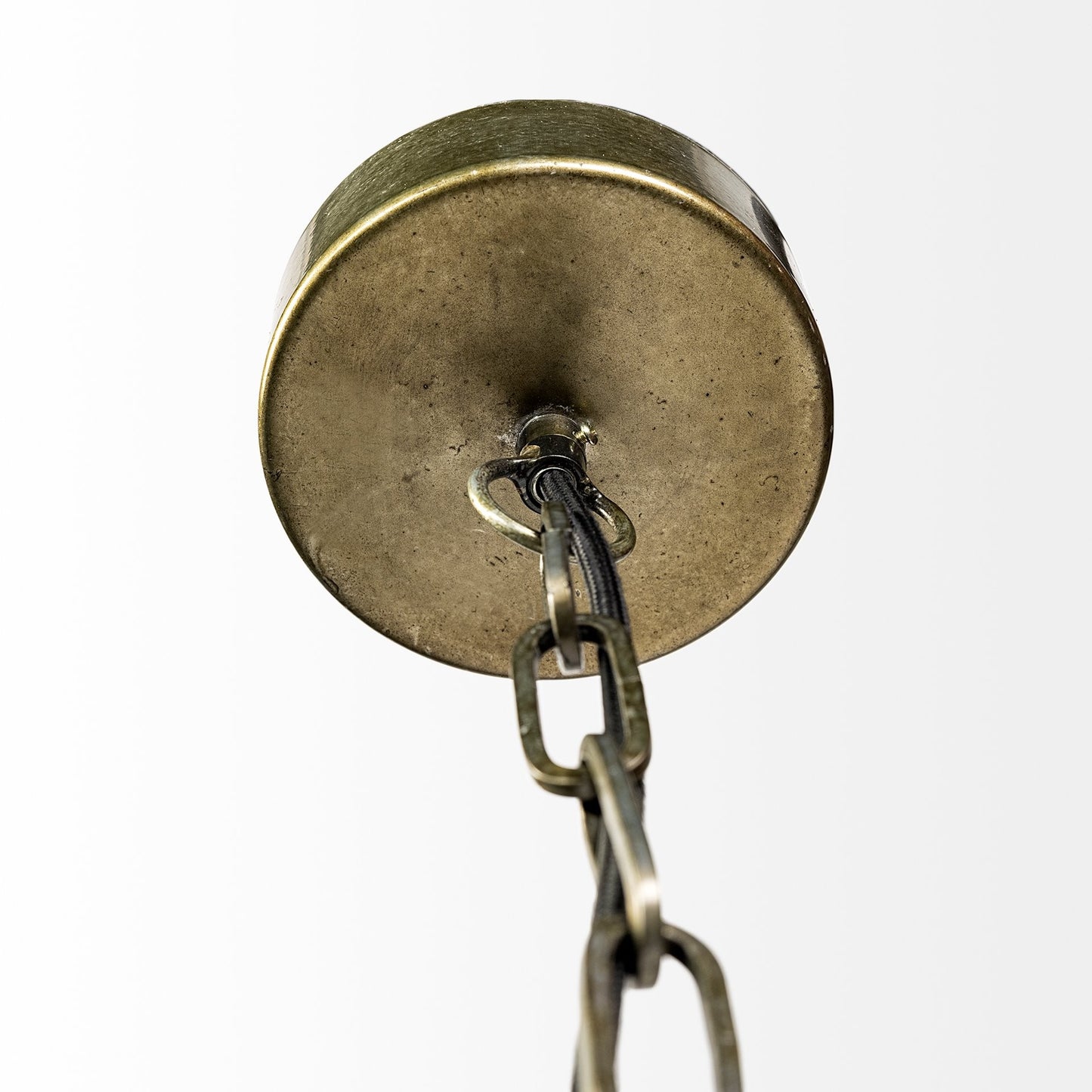 Metallic Woven Hanging Pendant Light By Homeroots | Pendant Lamps | Modishstore - 4