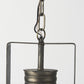 Industrial Caged Black Metal Hanging Light By Homeroots | Chandeliers | Modishstore - 7