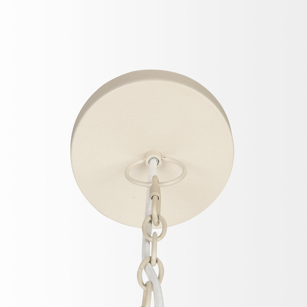 Light Brown Six Tier Hanging Chandelier By Homeroots | Chandeliers | Modishstore - 4