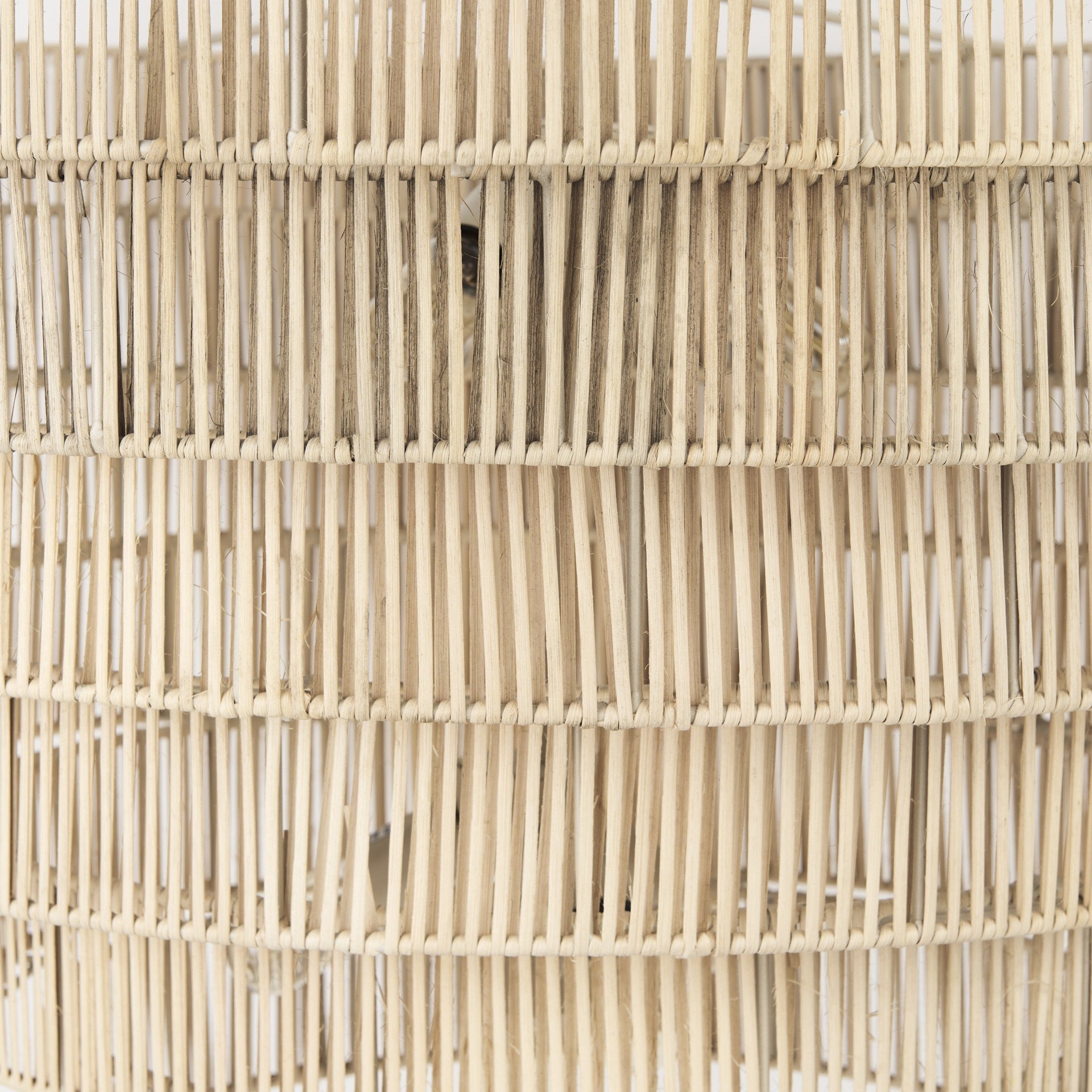 Light Brown Six Tier Hanging Chandelier By Homeroots | Chandeliers | Modishstore - 7