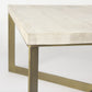 Light Brown Wood and Metal Coffee Table By Homeroots | Coffee Tables | Modishstore - 6