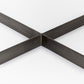 Dark Brown Wood and Metal Coffee Table By Homeroots | Coffee Tables | Modishstore - 7