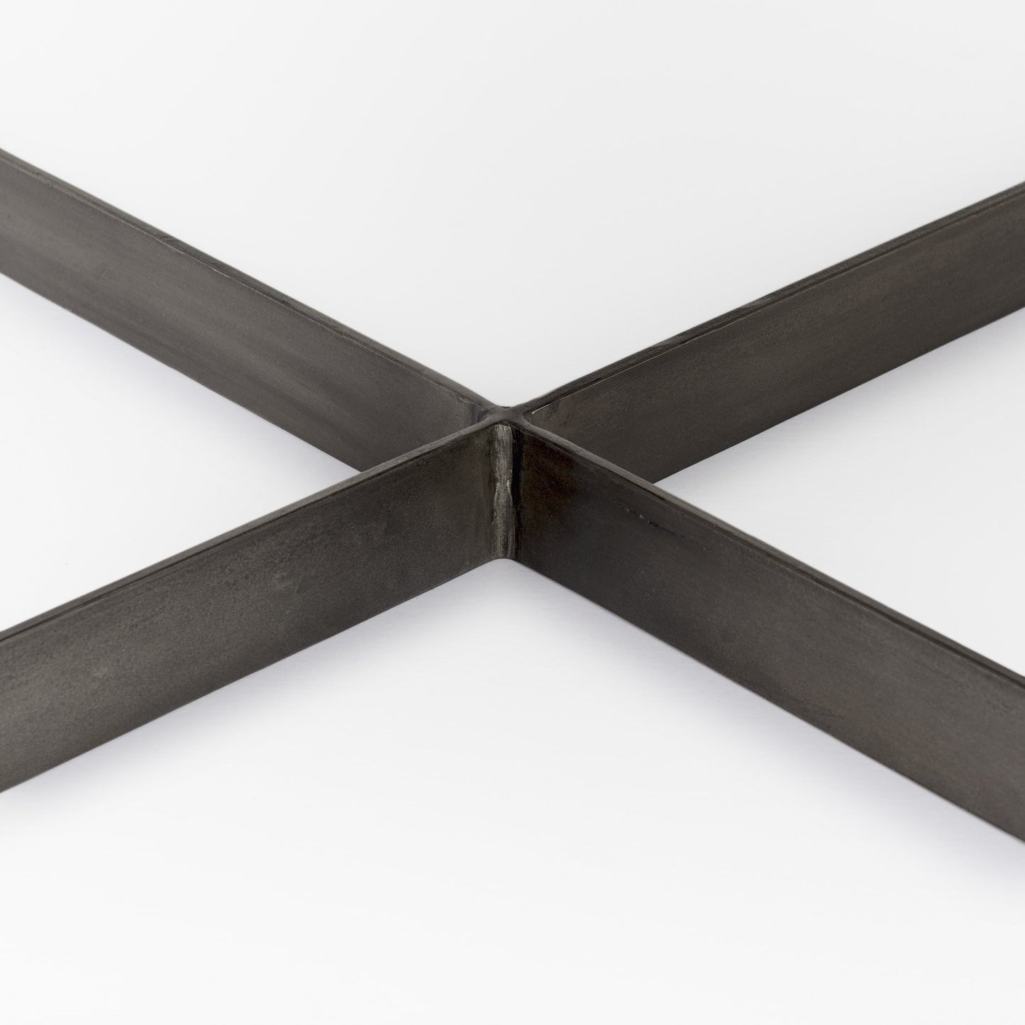 Dark Brown Wood and Metal Coffee Table By Homeroots | Coffee Tables | Modishstore - 7