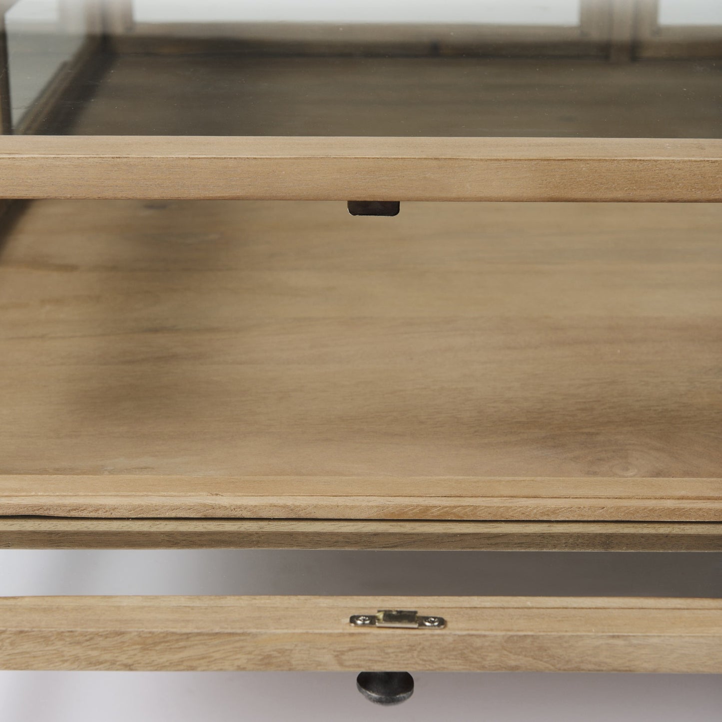 Rustic Natural Brown Shadowbox Coffee Table By Homeroots | Coffee Tables | Modishstore - 8