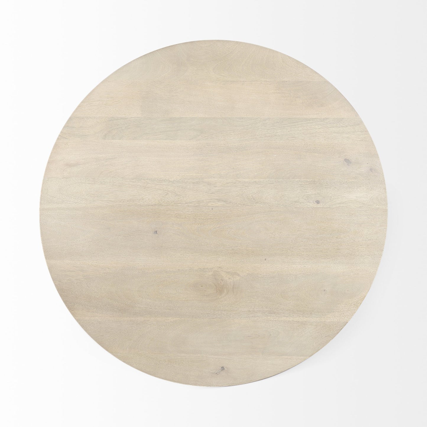 Light Brown Wooden Pedestal Coffee Table By Homeroots | Coffee Tables | Modishstore - 3