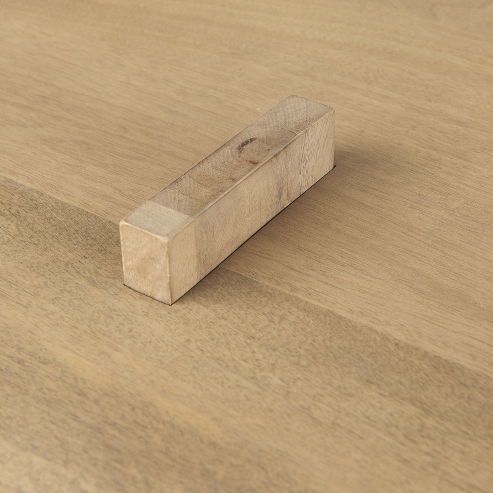 34" Natural Rectangular Coffee Table By Homeroots | Coffee Tables | Modishstore - 6