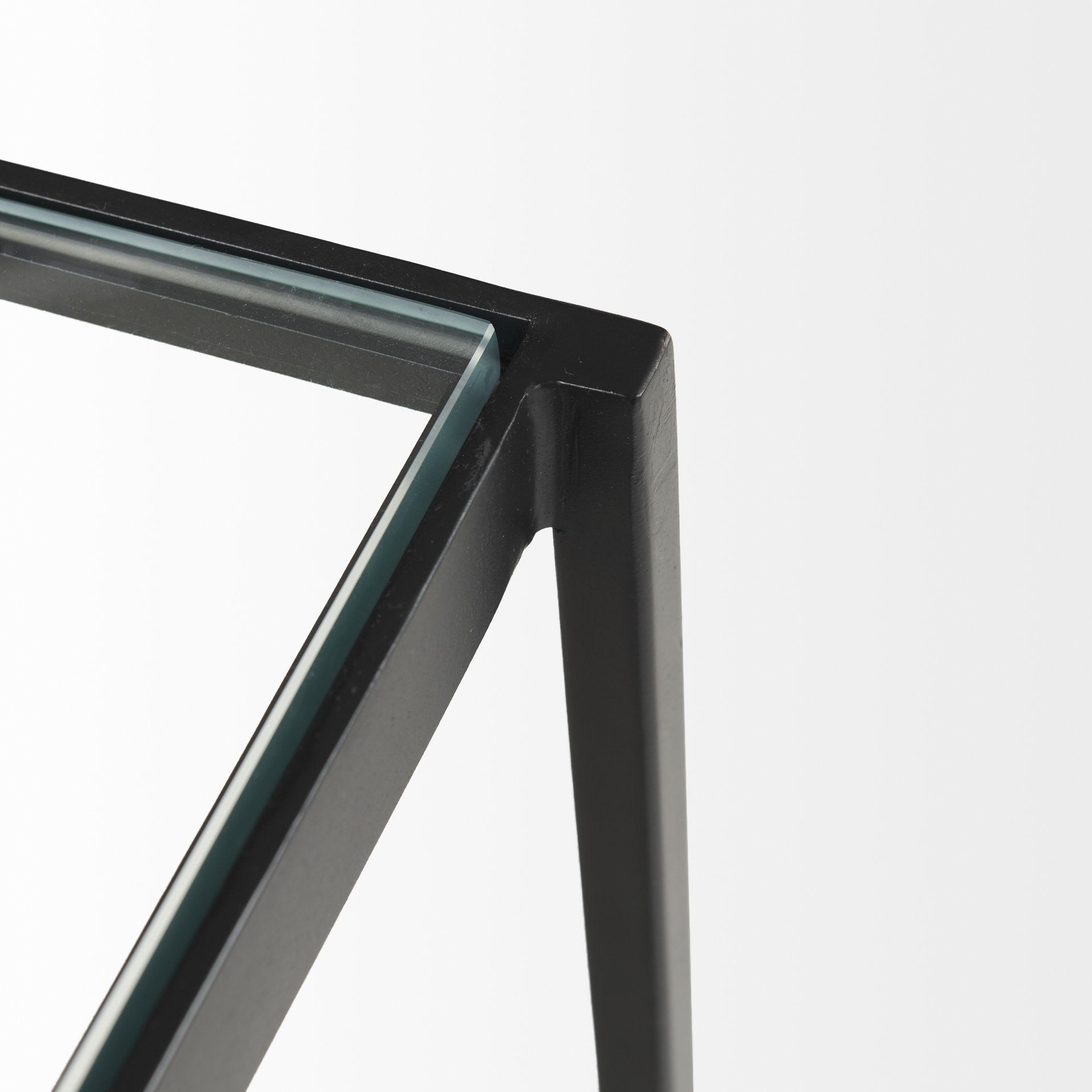 Iron Glass and Marble Rectangular Coffee Table By Homeroots | Coffee Tables | Modishstore - 5