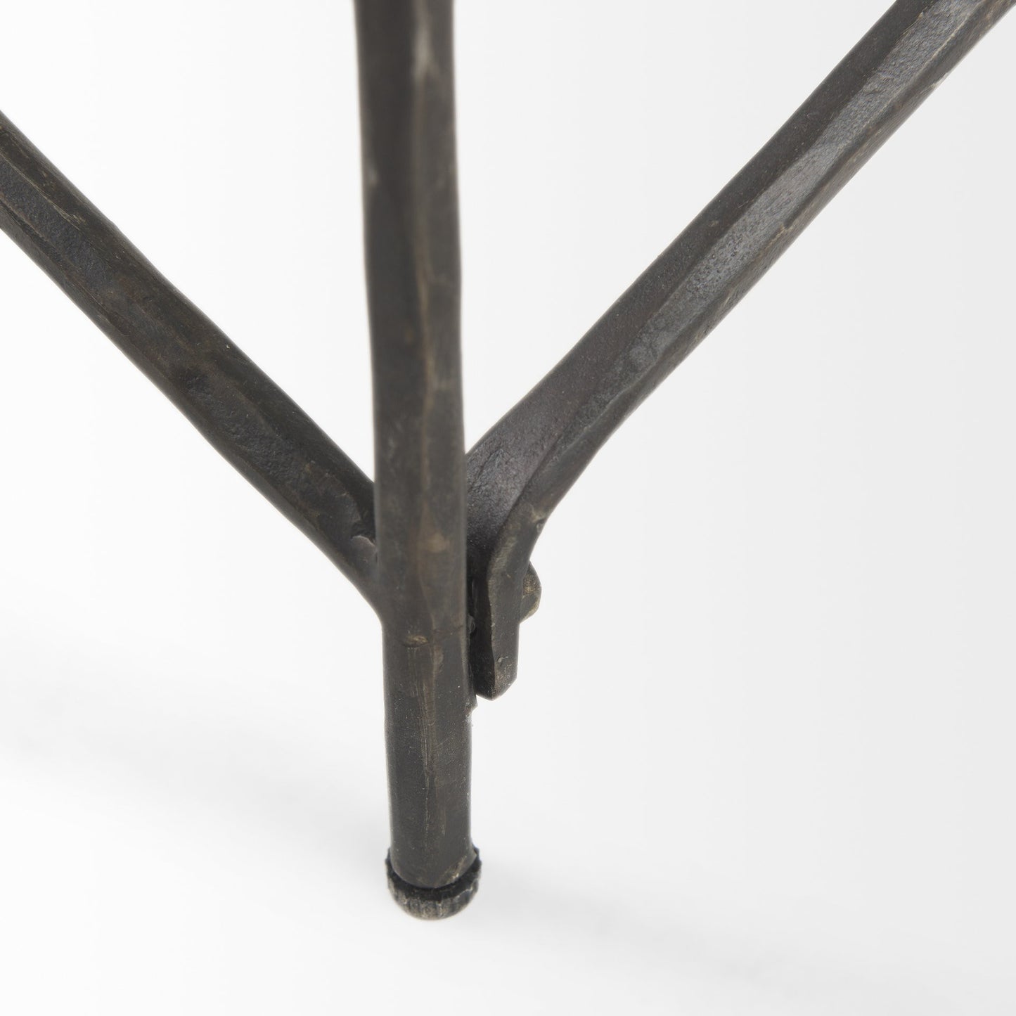 White Marble Criss Cross Base Coffee Table By Homeroots | Coffee Tables | Modishstore - 7