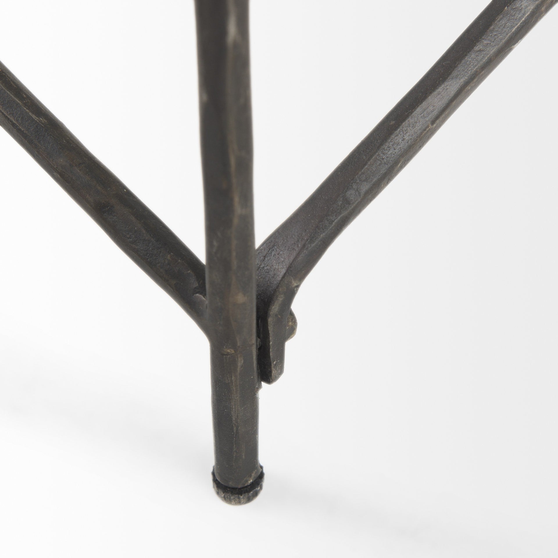 White Marble Criss Cross Base Coffee Table By Homeroots | Coffee Tables | Modishstore - 7