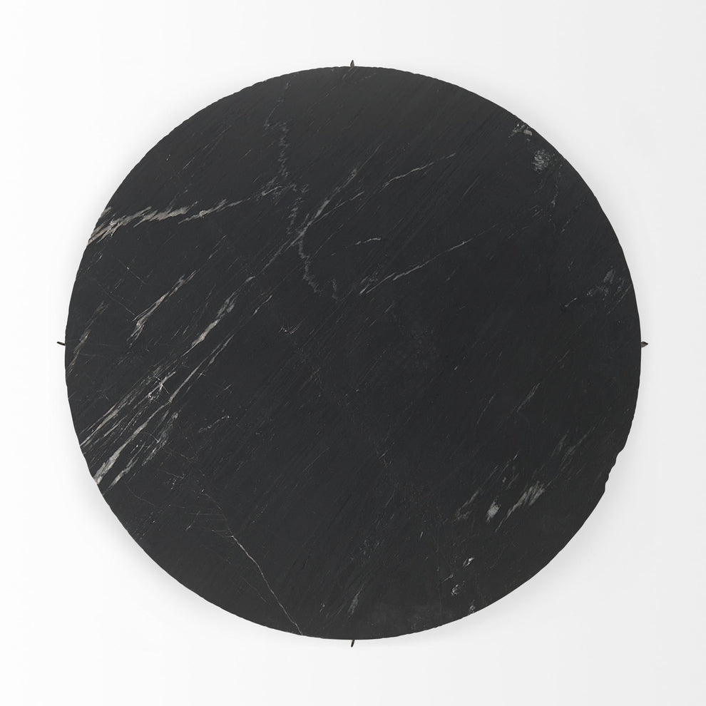 Contemporary Black Marble Coffee Table By Homeroots | Coffee Tables | Modishstore - 6