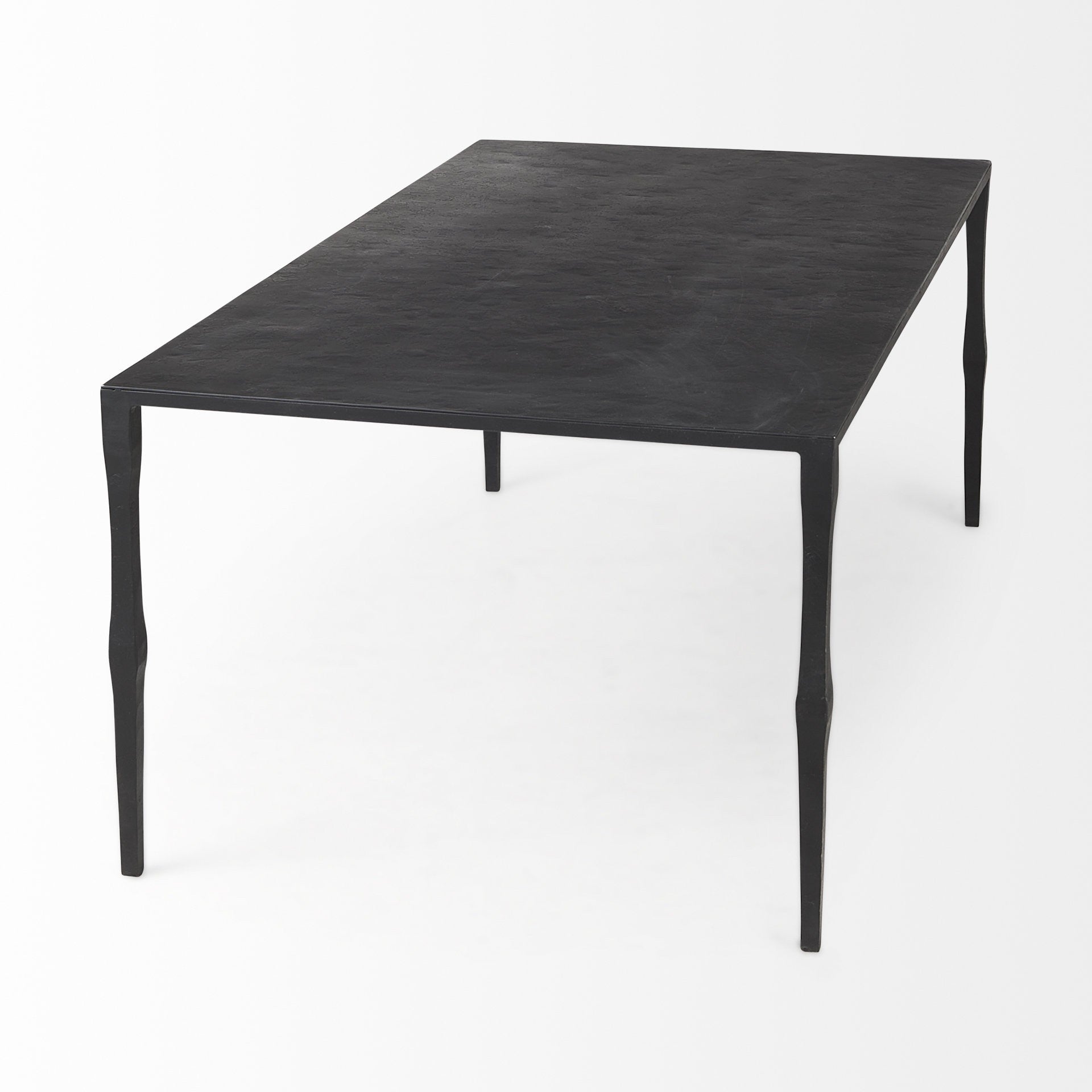 Minimal Black Iron Rectangular Coffee Table By Homeroots | Coffee Tables | Modishstore - 5