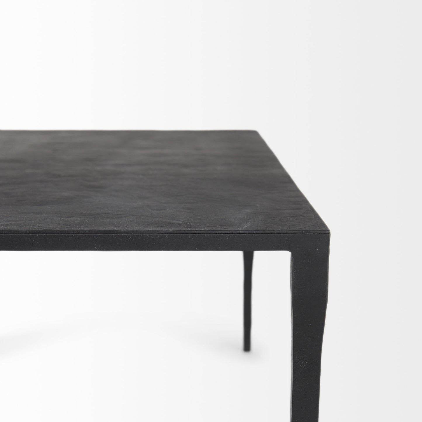 Minimal Black Iron Rectangular Coffee Table By Homeroots | Coffee Tables | Modishstore - 7