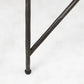 Antiqued Angular Metal and Marble End Table By Homeroots | End Tables | Modishstore - 2