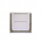 Stunning Bright White Led Two Drawer Nightstand By Homeroots | Nightstands | Modishstore