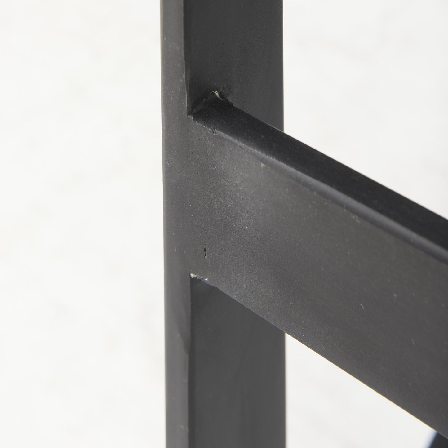 30' Black Cheeky Wood And Metal Bar Stool By Homeroots | Bar Stools | Modishstore - 8