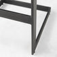 30' Black Cheeky Wood And Metal Bar Stool By Homeroots | Bar Stools | Modishstore - 18
