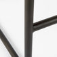 Dark Brown Leather Iron Framed Bar Stool By Homeroots | Bar Stools | Modishstore - 9