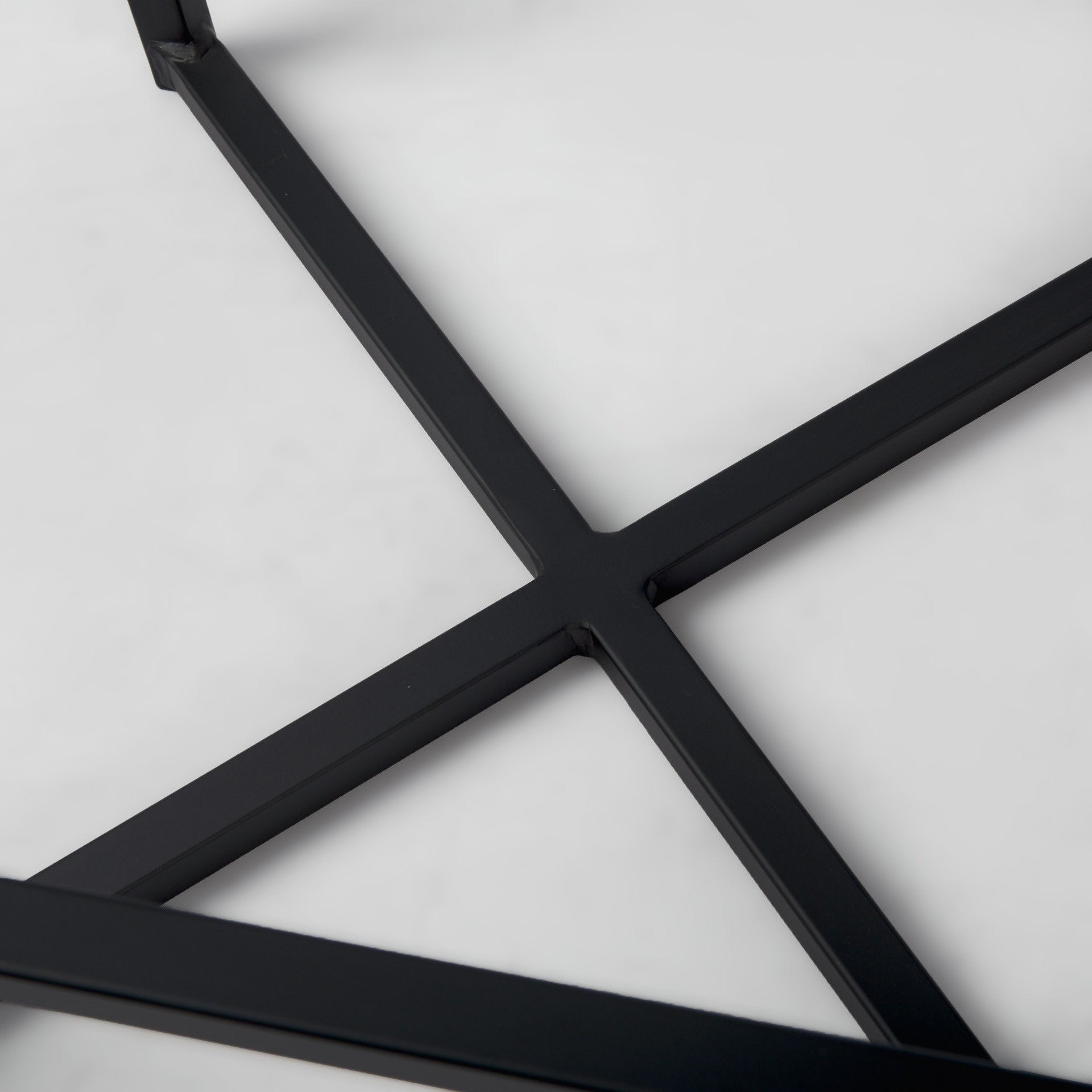 Geo Cube Black Metal And Gray Counter Stool By Homeroots | Counter Stools | Modishstore - 8