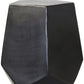 Cast Aluminum Hexagonal Drum Table By Homeroots | Side Tables | Modishstore - 3