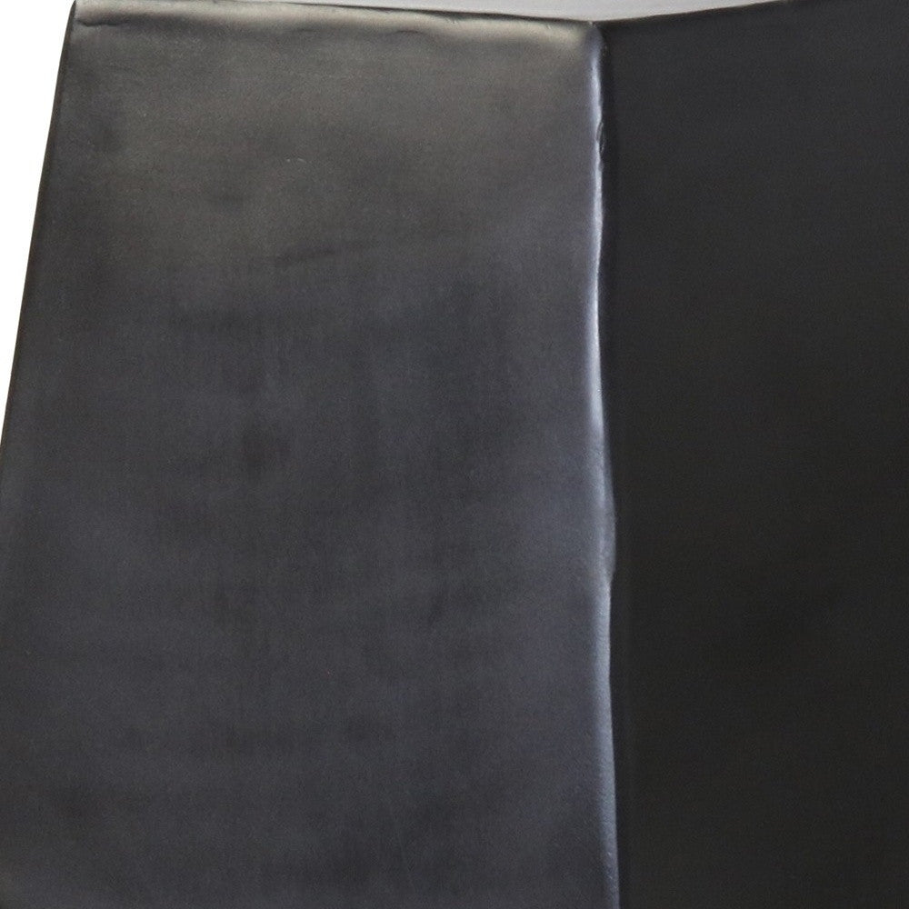 Cast Aluminum Hexagonal Drum Table By Homeroots | Side Tables | Modishstore - 4