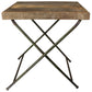 Reclaimed Wood Folding Table By Homeroots | Side Tables | Modishstore - 2