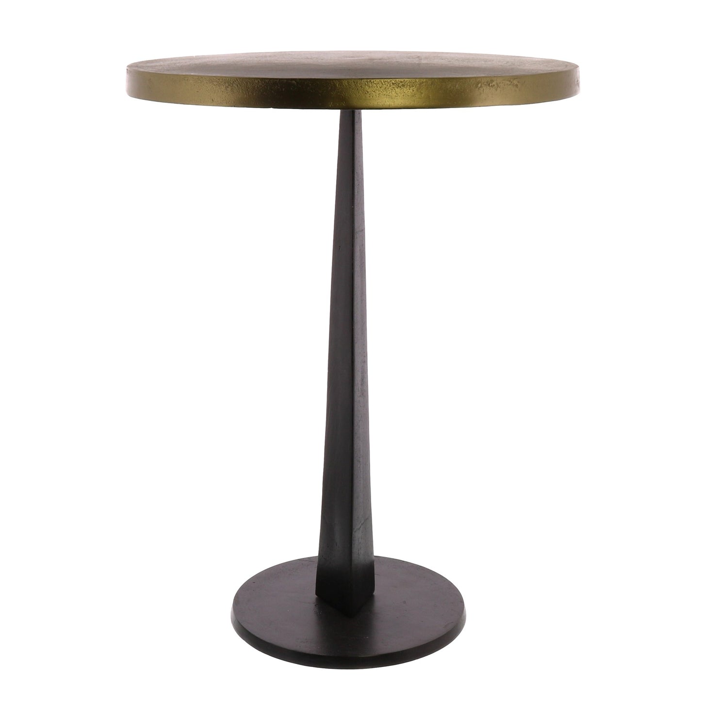 Bronze Metal Side Table By Homeroots