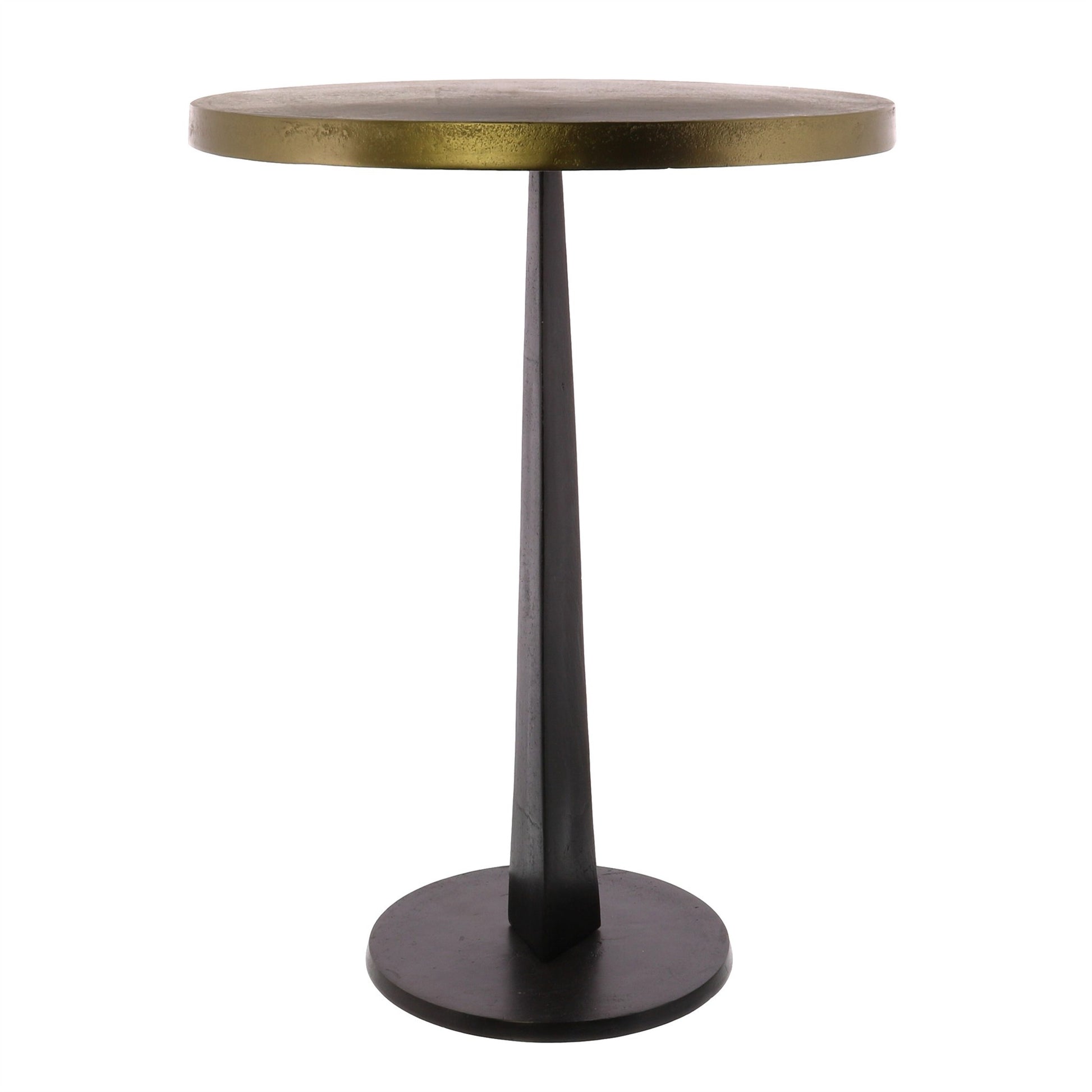 Bronze Metal Side Table By Homeroots | Side Tables | Modishstore - 2