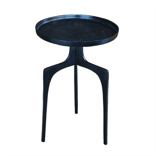 Contemporary Blue Side Table By Homeroots