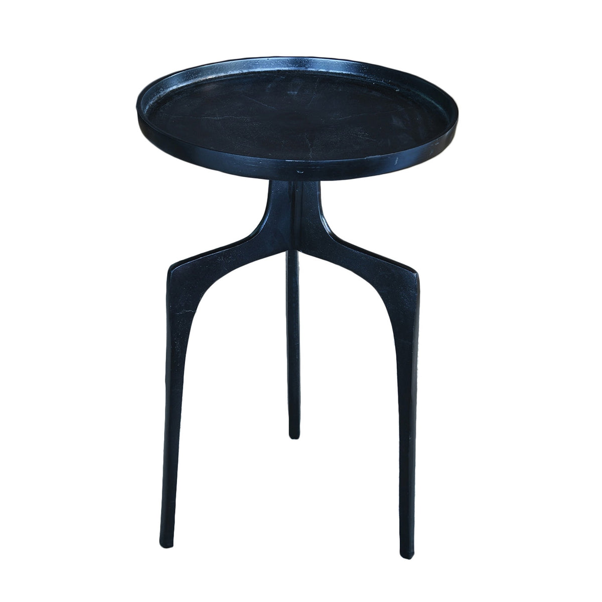 Contemporary Blue Side Table By Homeroots | TV Tray Tables | Modishstore