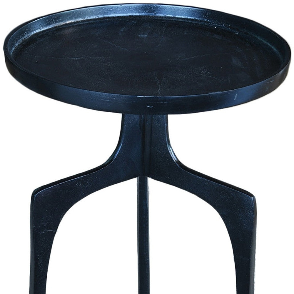 Contemporary Blue Side Table By Homeroots | TV Tray Tables | Modishstore - 3