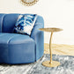 Gold Lilypad Side Table By Homeroots | End Tables | Modishstore - 9