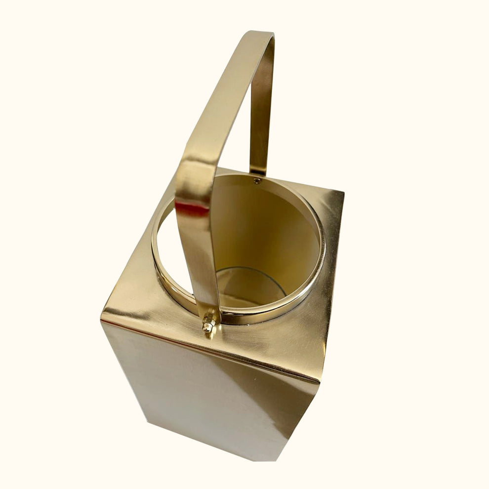 Modern Gold and Glass Candle Holder By Homeroots | Candle Holders | Modishstore - 2