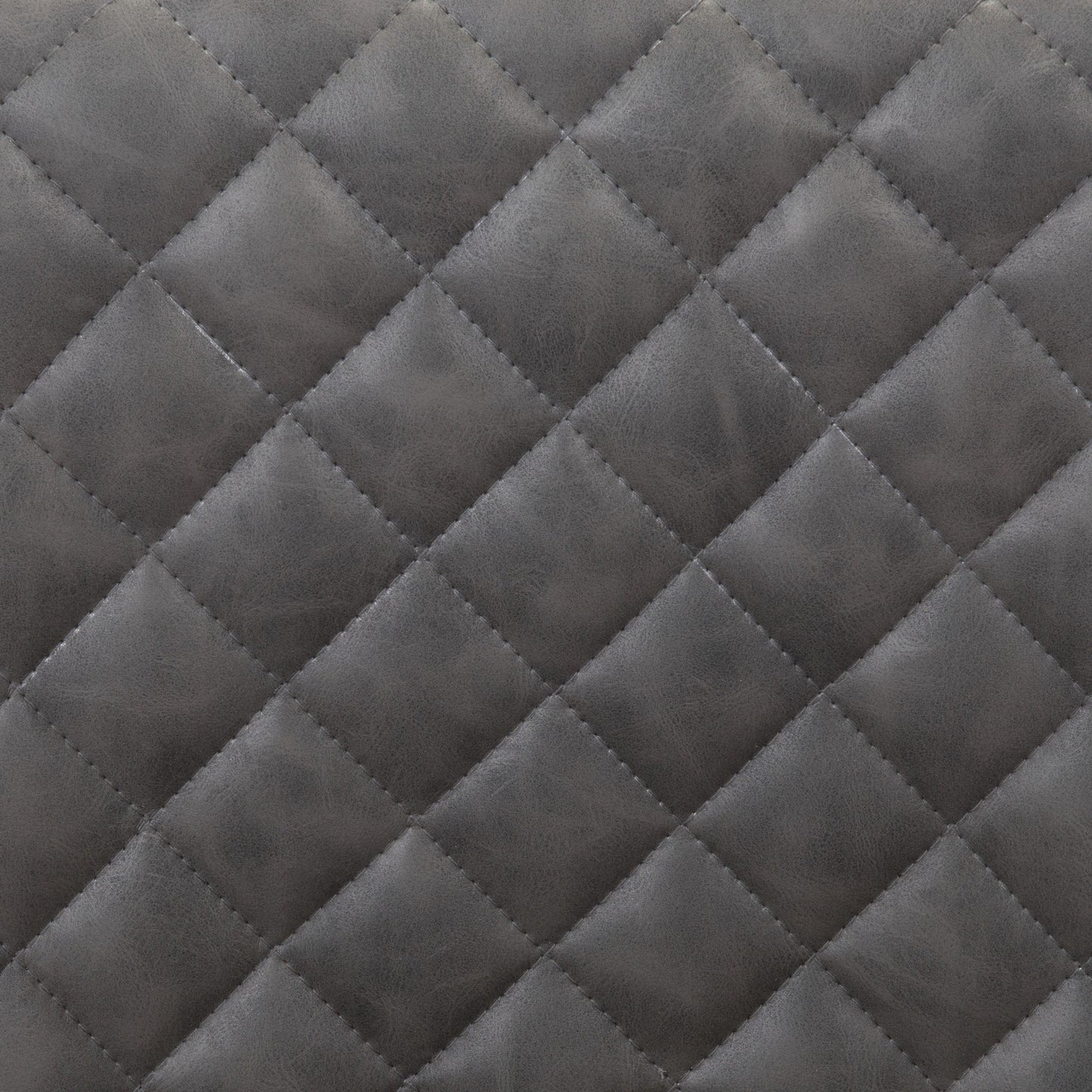 45" Gray And Black Steel Swivel Low Back Counter Height Bar Chair With Footrest By Homeroots | Bar Stools | Modishstore - 9