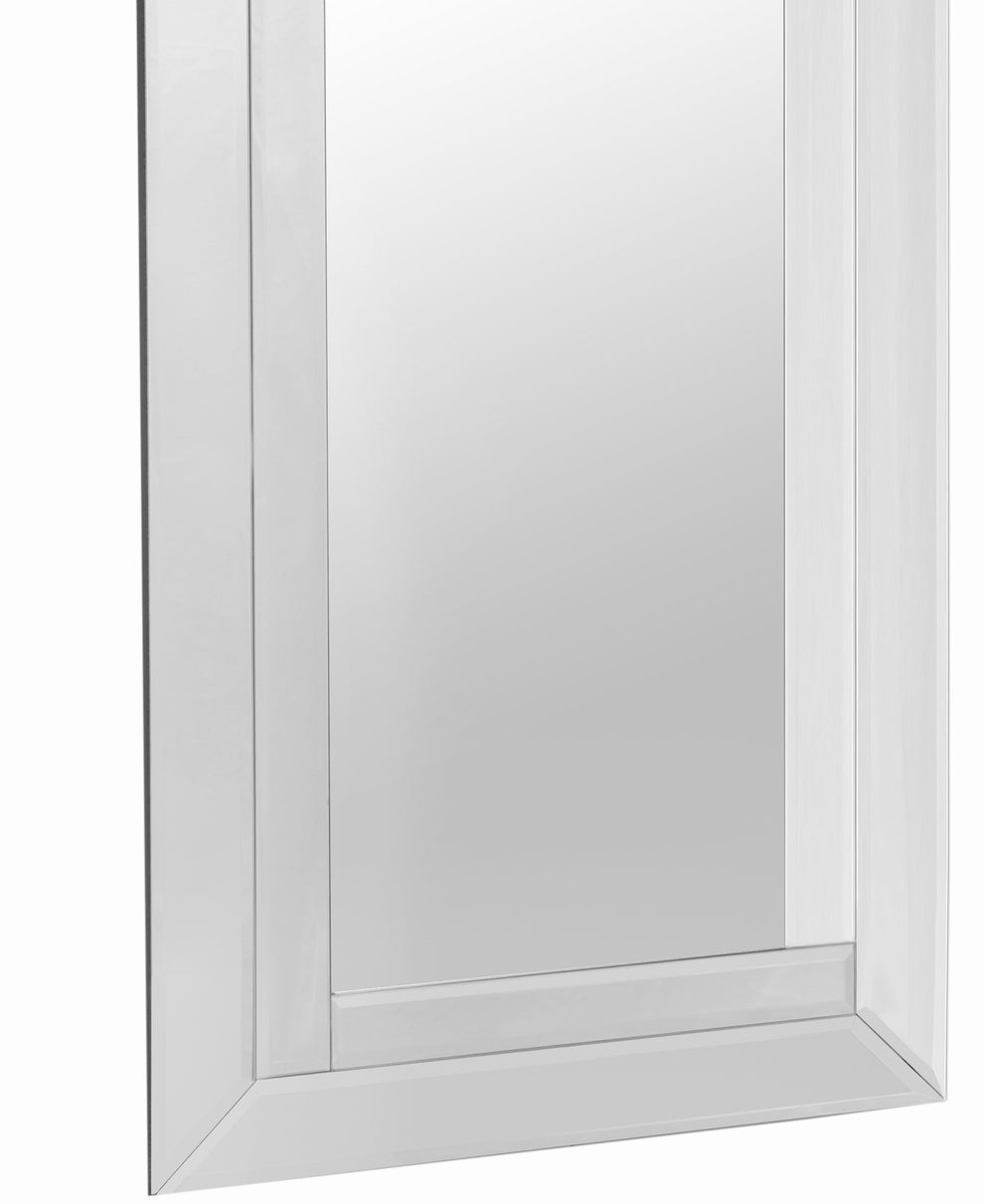 Silver Classic Full Length Mirror By Homeroots | Mirrors | Modishstore - 5