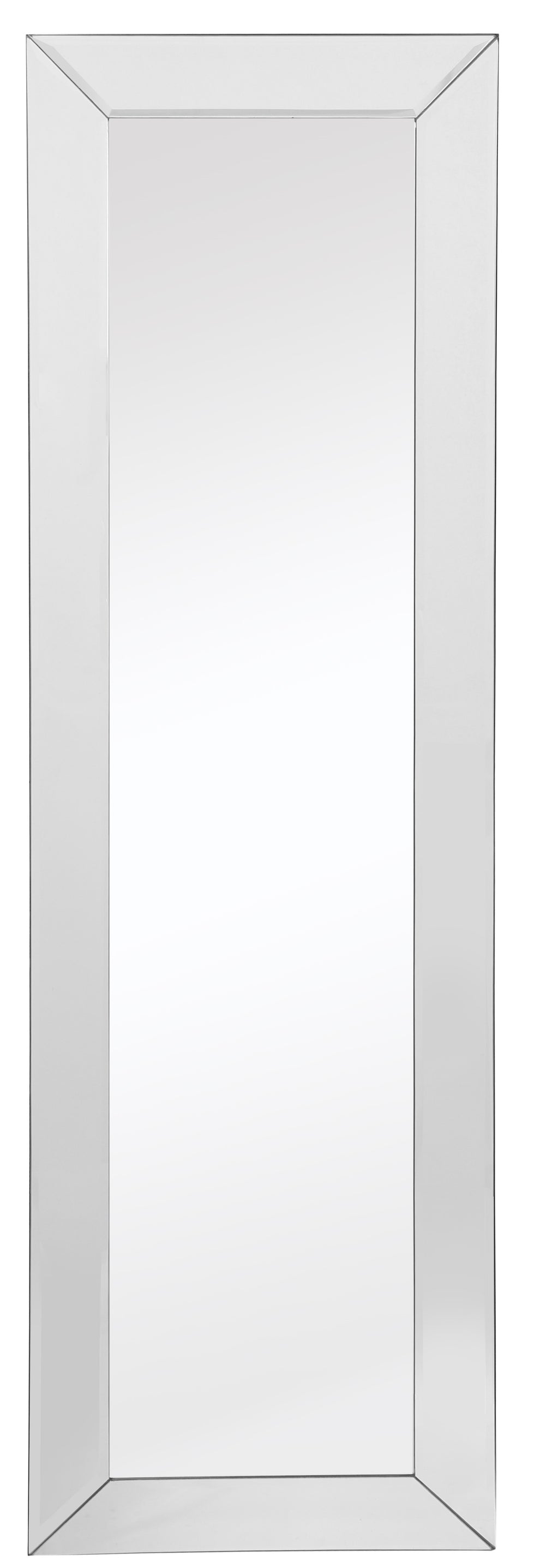 Long Beleved Edge Mirror By Homeroots | Mirrors | Modishstore - 2