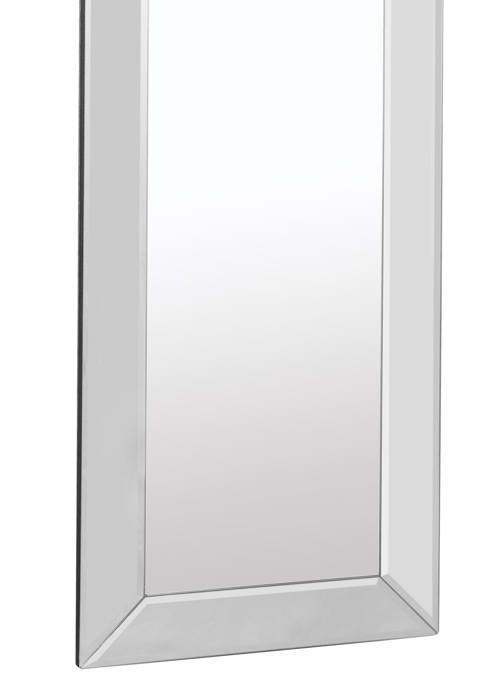 Long Beleved Edge Mirror By Homeroots | Mirrors | Modishstore - 5