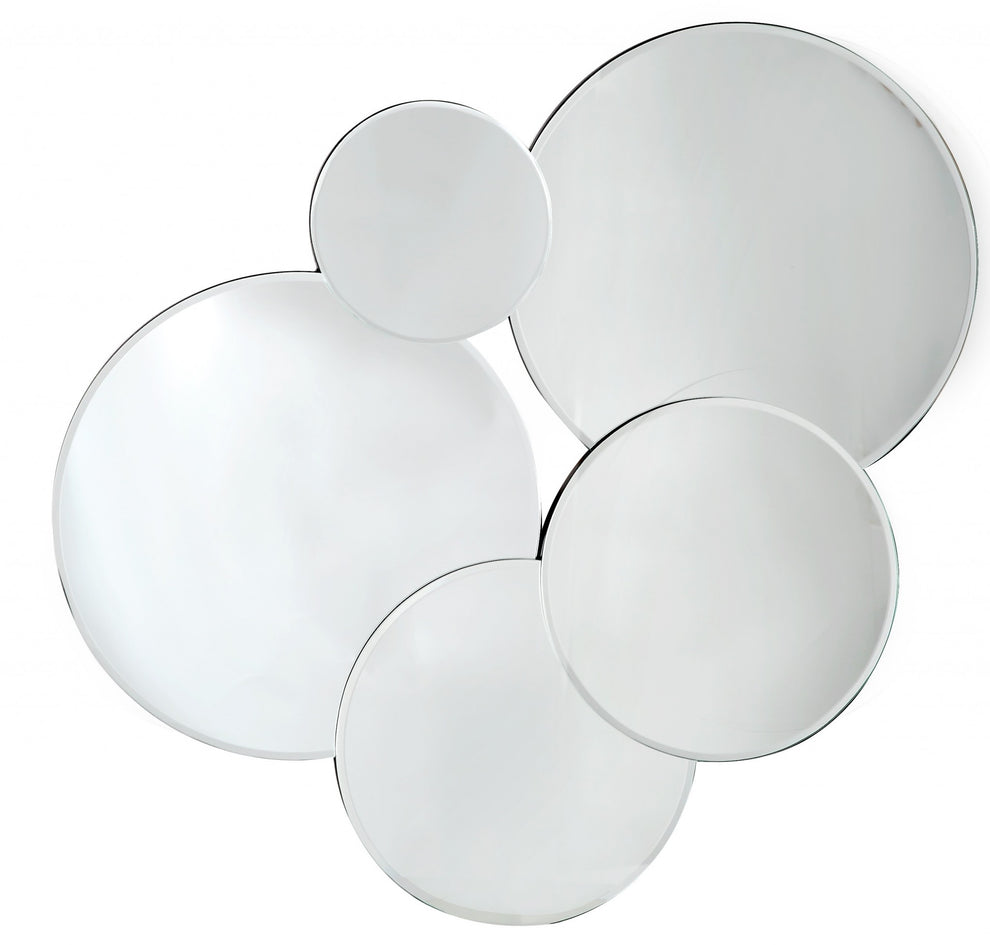 Fun and Circular Wall Mirror By Homeroots | Mirrors | Modishstore - 2