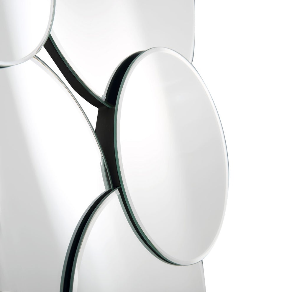 Fun and Circular Wall Mirror By Homeroots | Mirrors | Modishstore - 6