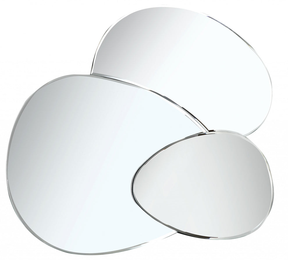 Evolution Abstract Round Mirror By Homeroots | Mirrors | Modishstore - 2