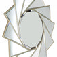 Gold Trimmed Pinwheel Wall Mirror By Homeroots | Mirrors | Modishstore - 4