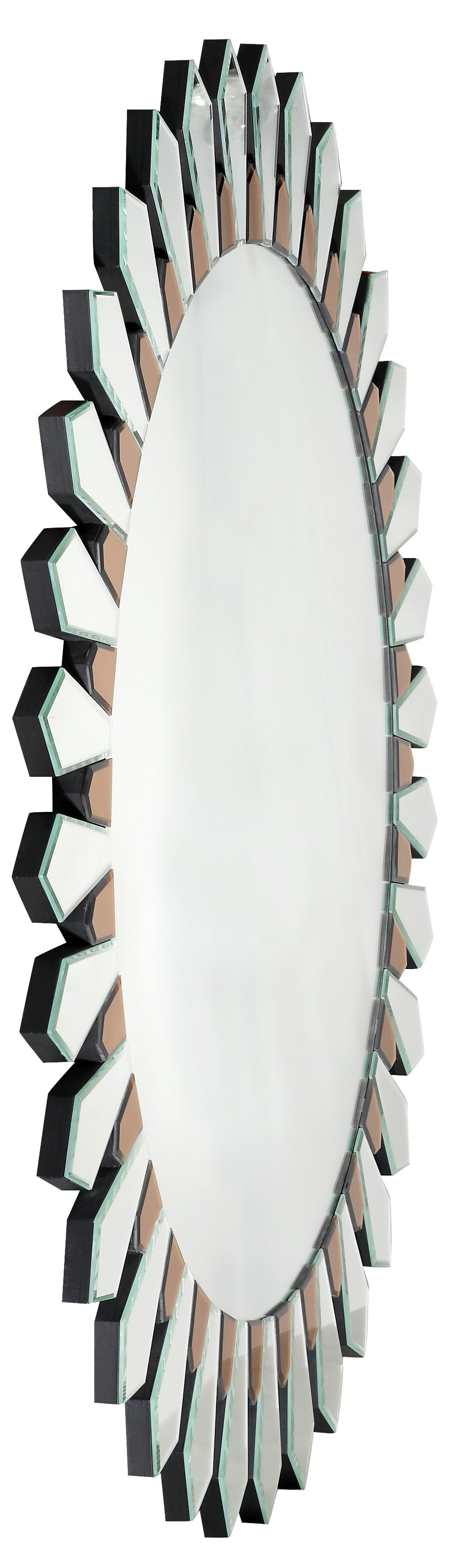 Flower Pedal Wall Mirror By Homeroots | Mirrors | Modishstore - 6
