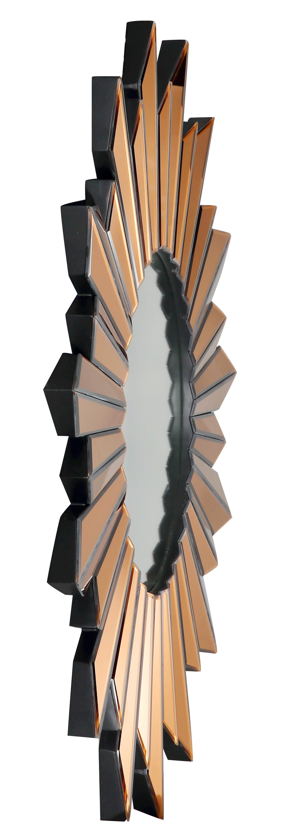 Golden Sun Accent Mirror By Homeroots | Mirrors | Modishstore - 5