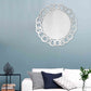 Silver Linked Mirror By Homeroots | Mirrors | Modishstore