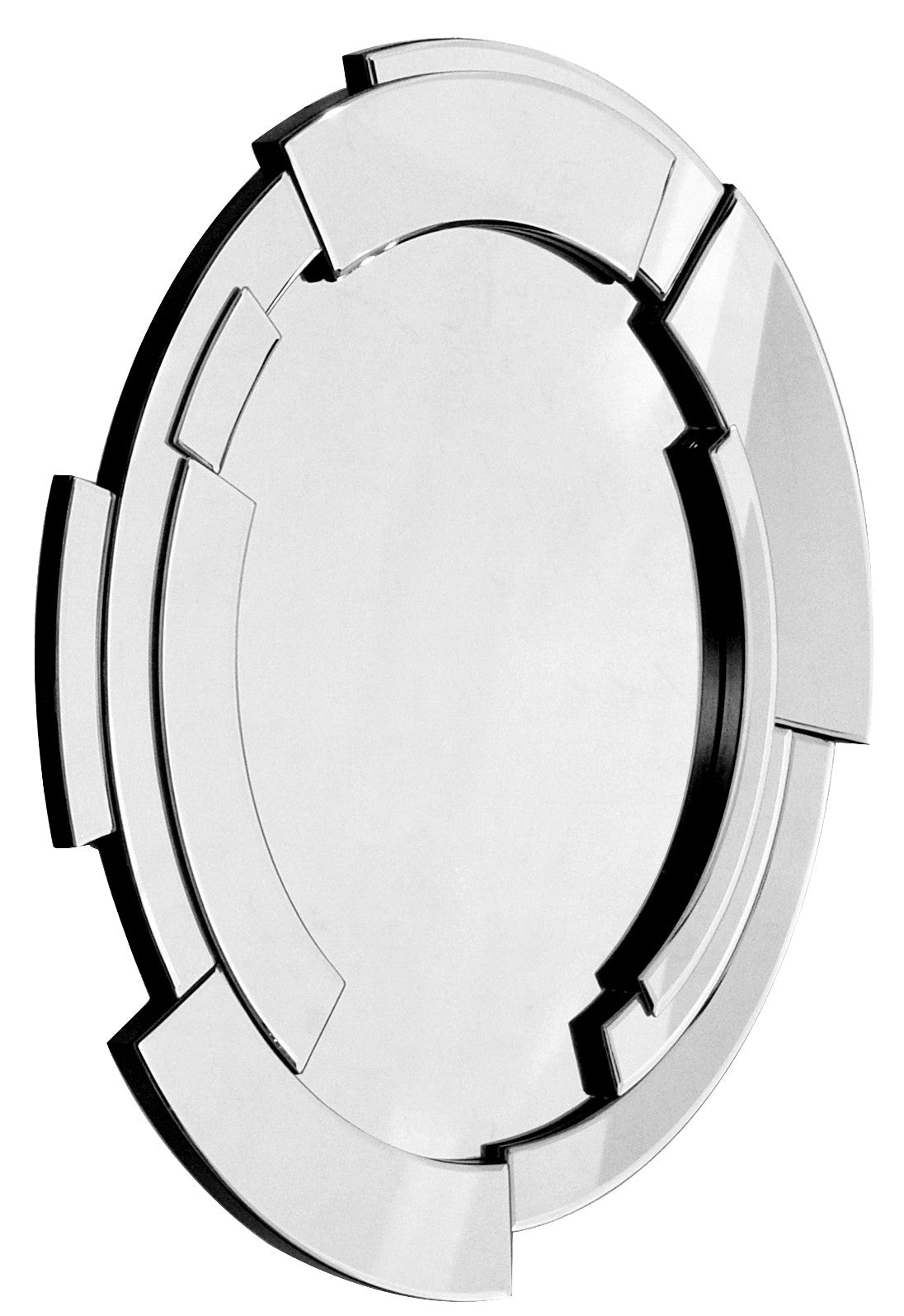 Silver Expanse Wall Mirror By Homeroots | Mirrors | Modishstore - 5