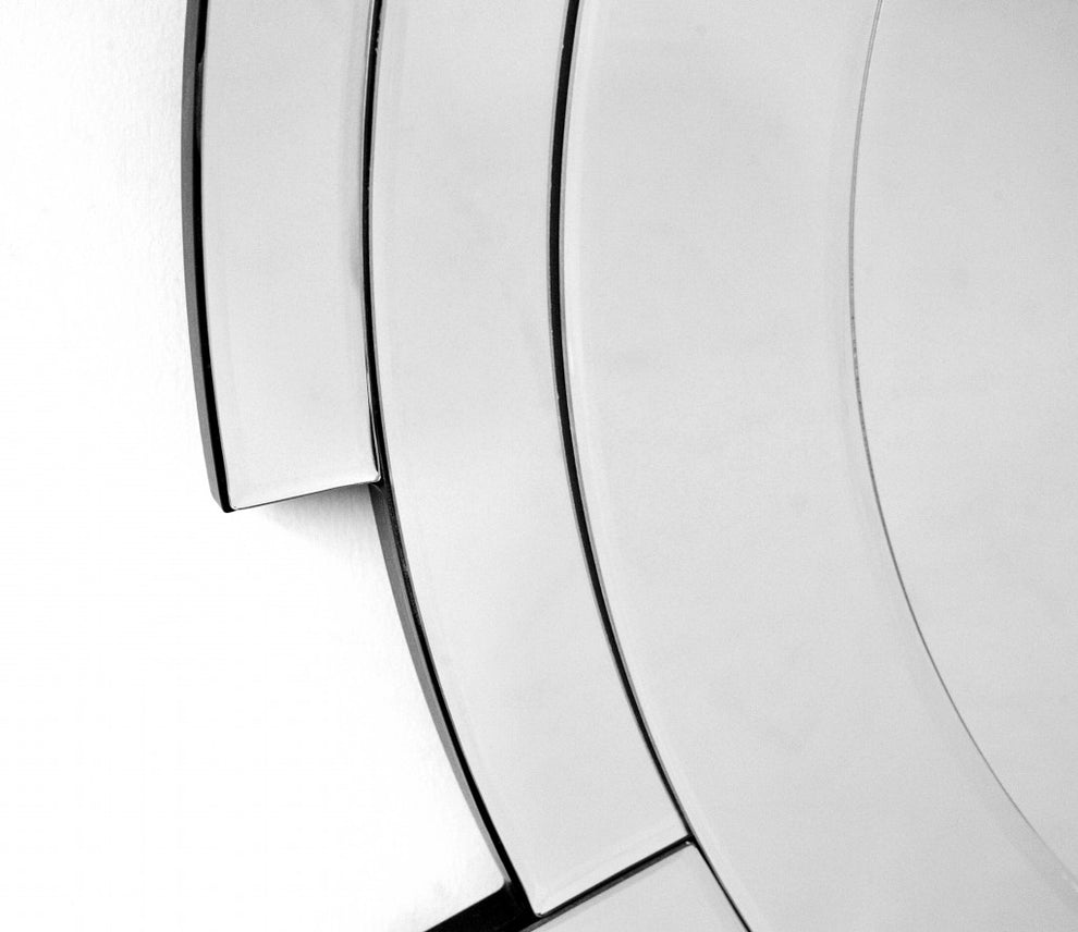 Silver Expanse Wall Mirror By Homeroots | Mirrors | Modishstore - 6