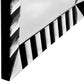 Black and White Striped Mirror By Homeroots | Mirrors | Modishstore - 3