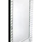 Contemporary Wave Wall Mirror By Homeroots | Mirrors | Modishstore - 3